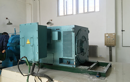 栾川某水电站工程主水泵使用我公司高压电机