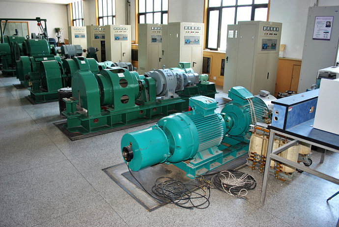 栾川某热电厂使用我厂的YKK高压电机提供动力